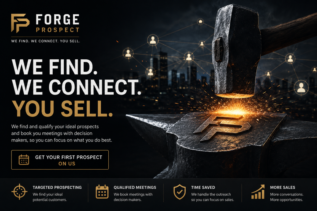 forging connections, driving sales